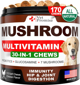 Mushroom for Dogs 170 Chews Turkey Tail Mushroom