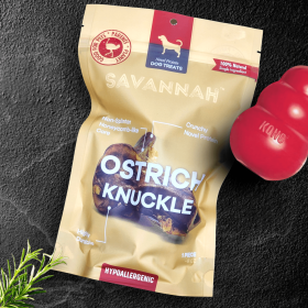 Ostrich Knuckle : The Perfect Chew for Small to Medium Dogs & Sensitive Stomachs