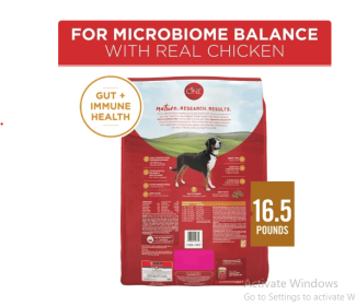 Purina One Dry Dog Food for Adult Dogs High Protein, Real Chicken & Rice, 16.5 lb Bag