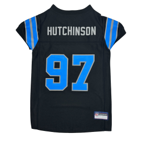 Aidan Hutchinson Alternate Black Pet Jersey (Det) (size: LG)