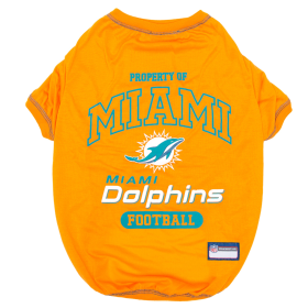 Miami Dolphins Tee Shirt (size: MD)